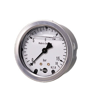 Manometer Bourdon glycerin filled Ø63 0...40, 1/4" B