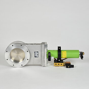 HV Schieber VAT Serie 12 DN100ISO-F, elektropneumatisch