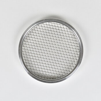 Centering ring SS304/mesh NW63CF FPM 2,5 mm