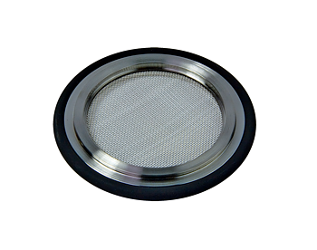Centering ring SS304/mesh NW160ISO FPM 25 µ