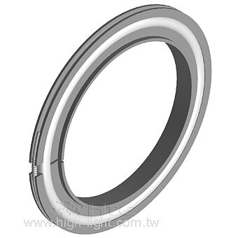 Centering ring Al FPM NW100ISO with outer ring