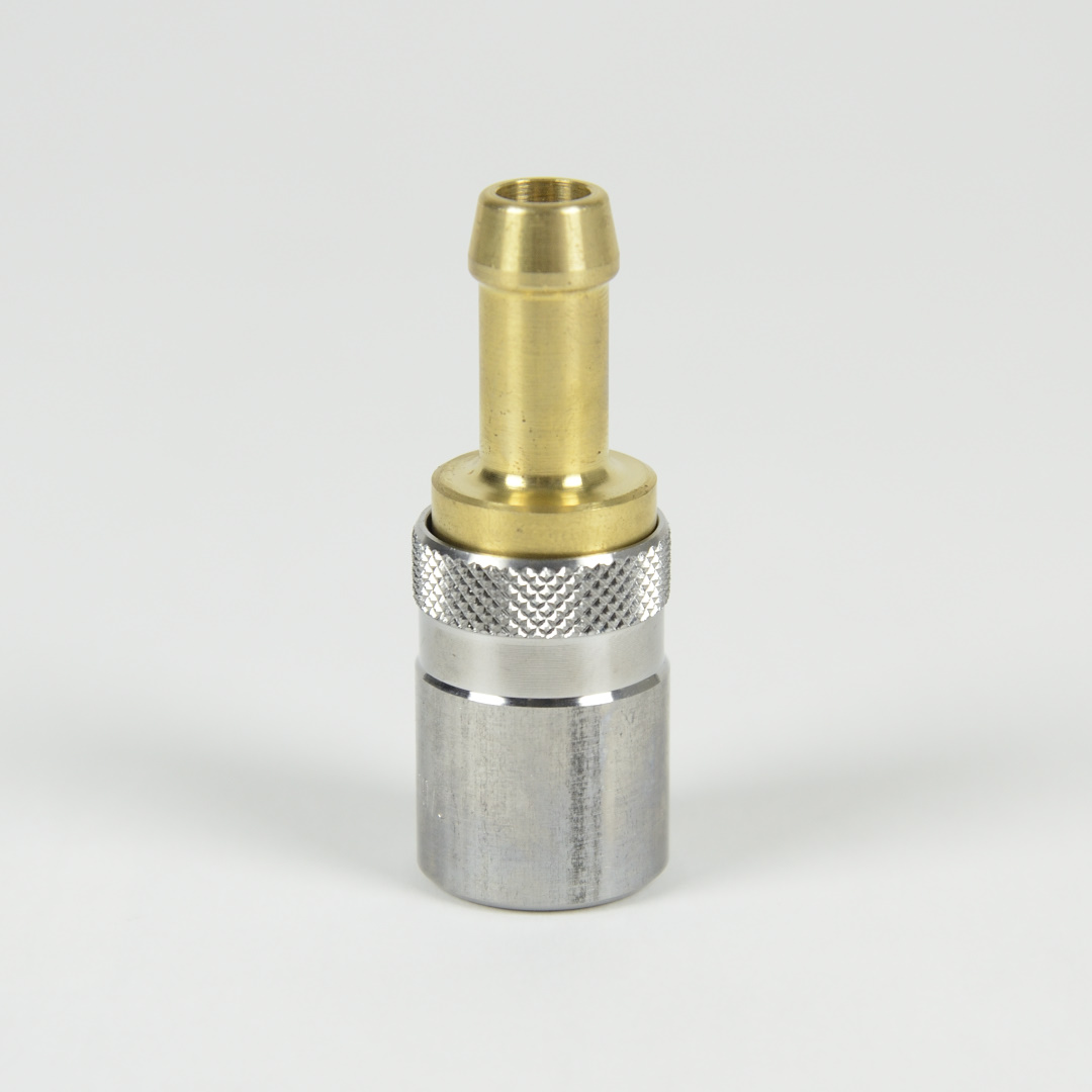 Quick coupling (female) oil drain Helium leak detector Alcatel/adixen/Pfeiffer ASM142