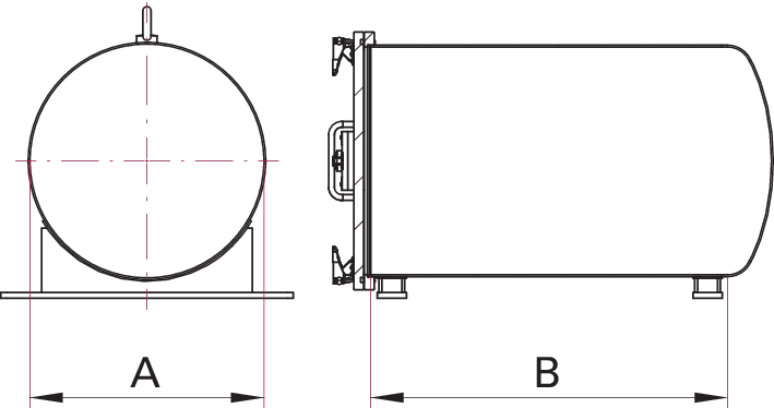 KHH Horizontal chamber Pfeiffer Vacuum - 2