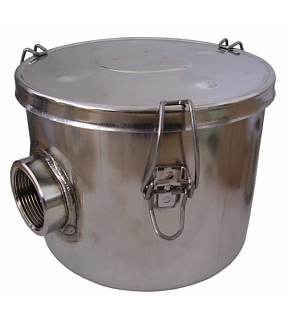 Complete air inlet filter G3/4" 42 m3/h Stainless steel