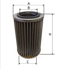 Filter cartridge to F30106 and F30107 SS304 - 2