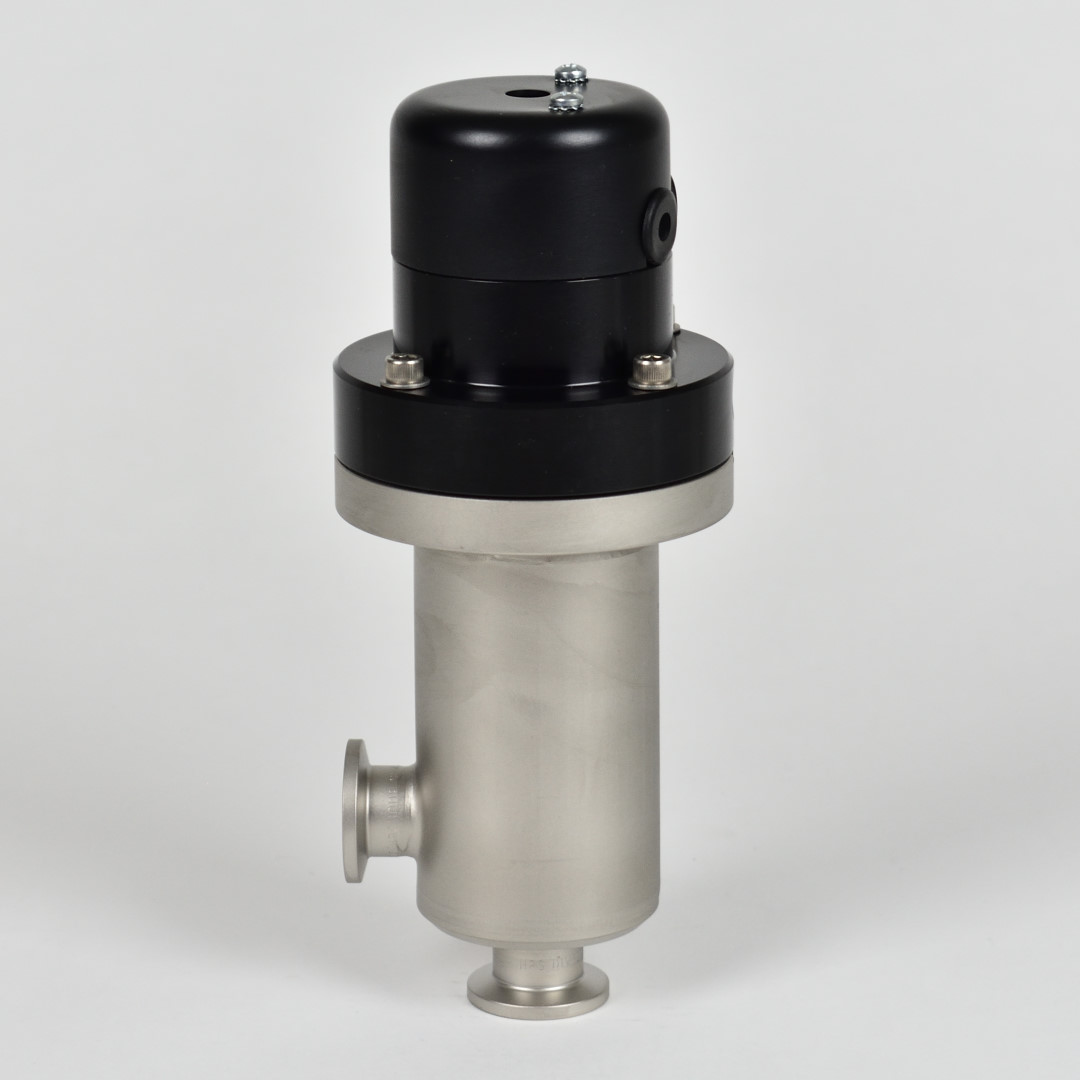 Vinkelventil HPS (Division of MKS Instruments) rostfri, pneumatisk NC DN16ISO-KF
