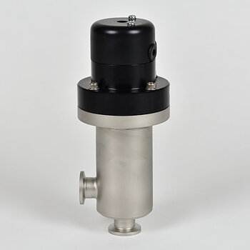Vinkelventil HPS (Division of MKS Instruments) rostfri, pneumatisk NC DN16ISO-KF