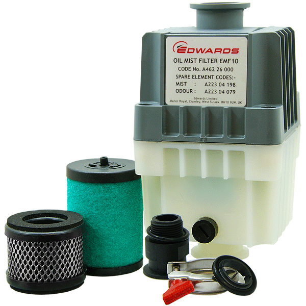 Oljedimfilter Edwards EMF10 DN25ISO-K
