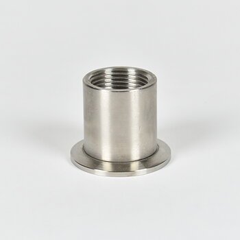 Adapter/muff rostfritt DN40ISO-KF-1" R