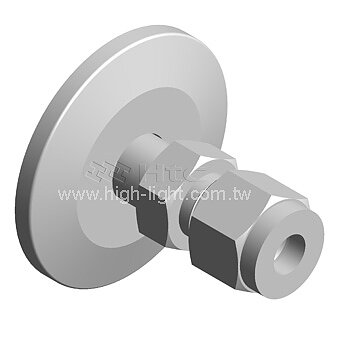Adapter/Swagelok® rostfritt DN25ISO-KF-6 mm