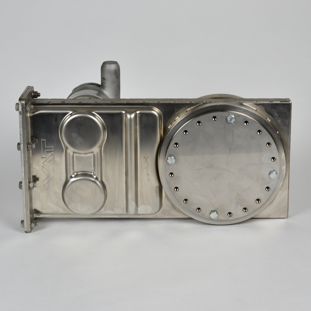 Gateventil VAT DN160CF-F serie 14  rostfri pneumatisk - 2