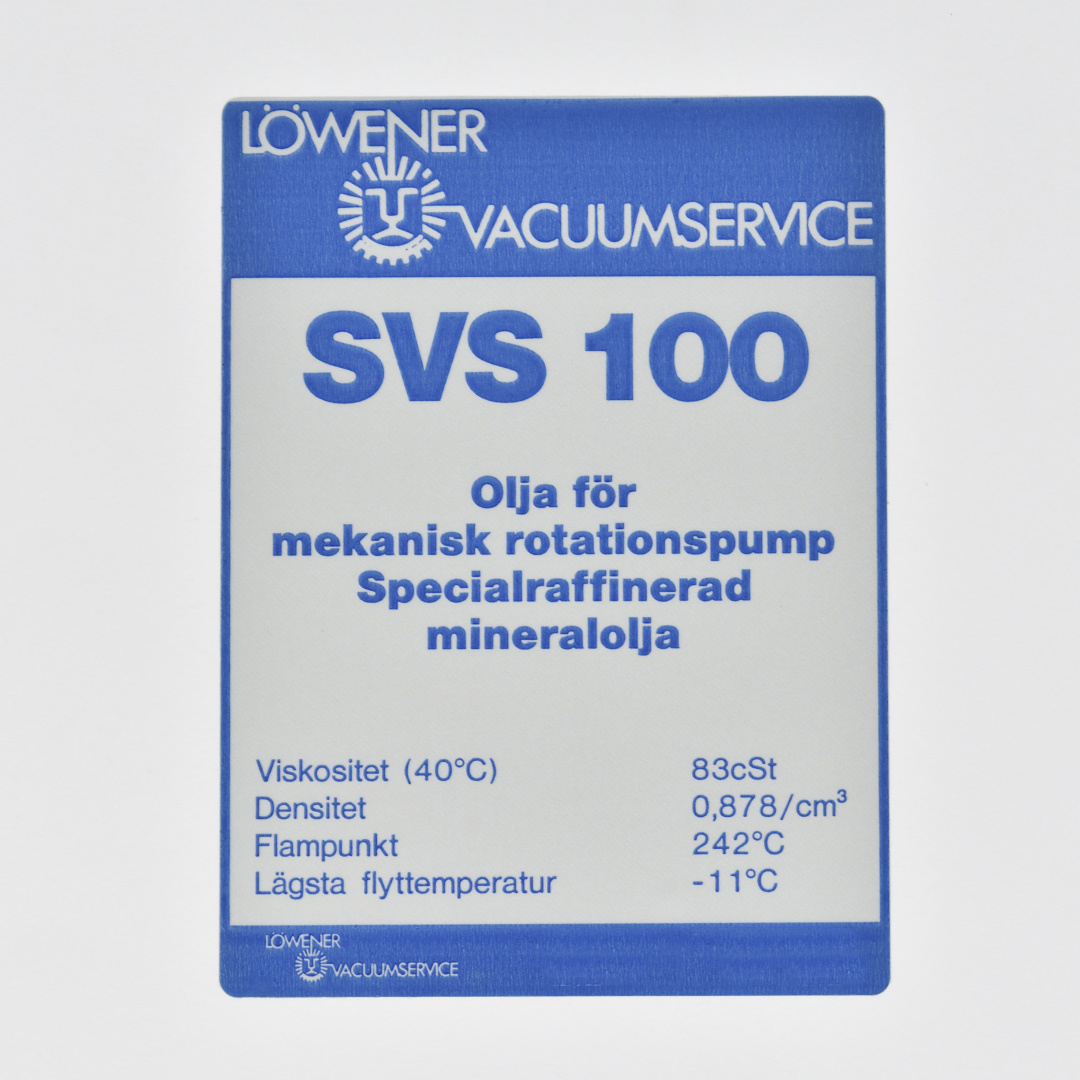 Pumpenöl SVS 100, Mineralöl, 200 l