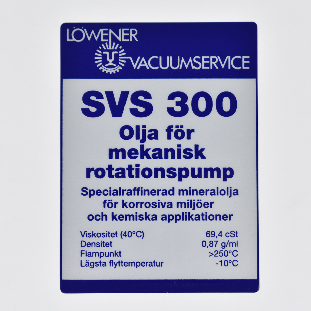 Pumpenöl SVS 300, Mineralöl, 25 l