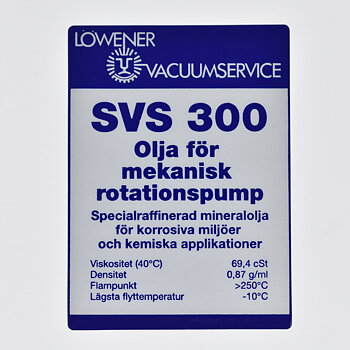 Pumpenöl SVS 300, Mineralöl, 25 l
