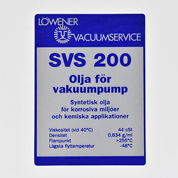 Pumpenöl SVS 200, 1 l