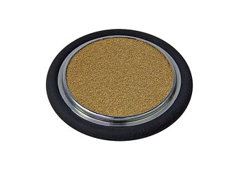 Centrerring med sintrat bronsfilter 20µ NW25KF rostfritt/FPM