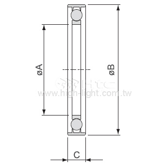 Centrerring Al FPM NW50 KF - 2