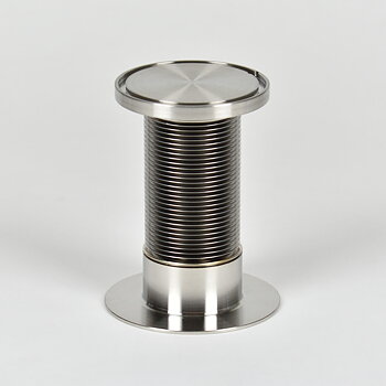 Bellow angle valve NW63ISO