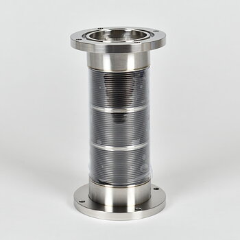 Bellow angle valve NW160ISO