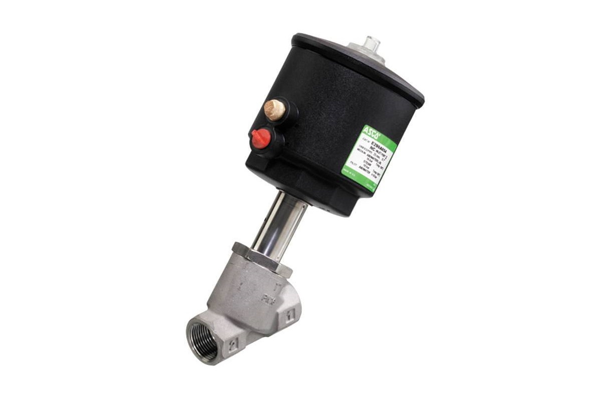 Angle seat valves