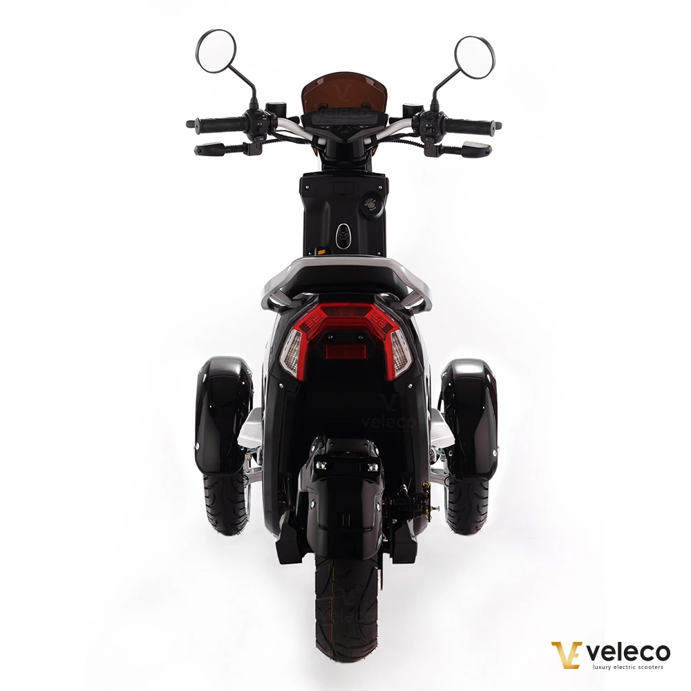 Elmoped Sagitta litiumjonbatteri svart - 5