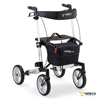 Rollator Hopfällbar - Flexo Silver