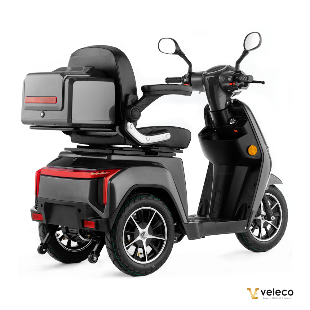 Promenadscooter Bäst i Test med Li-Ion batteri - Turris Grå - 7