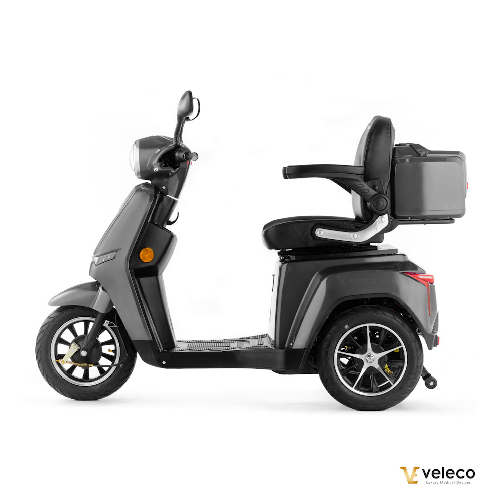 Promenadscooter Bäst i Test med Li-Ion batteri - Turris Grå - 24