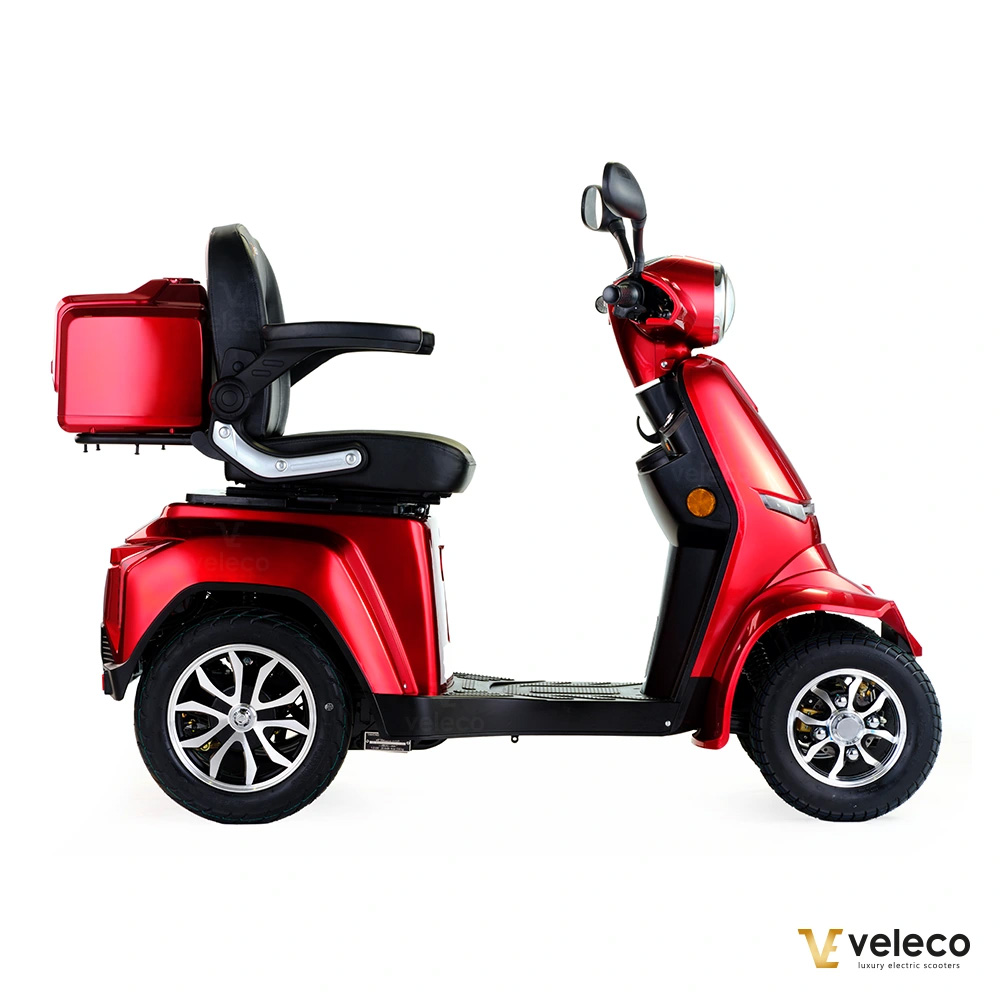 Promenadscooter Bäst i Test  med Li-Ion batteri - Gravis Röd - 5