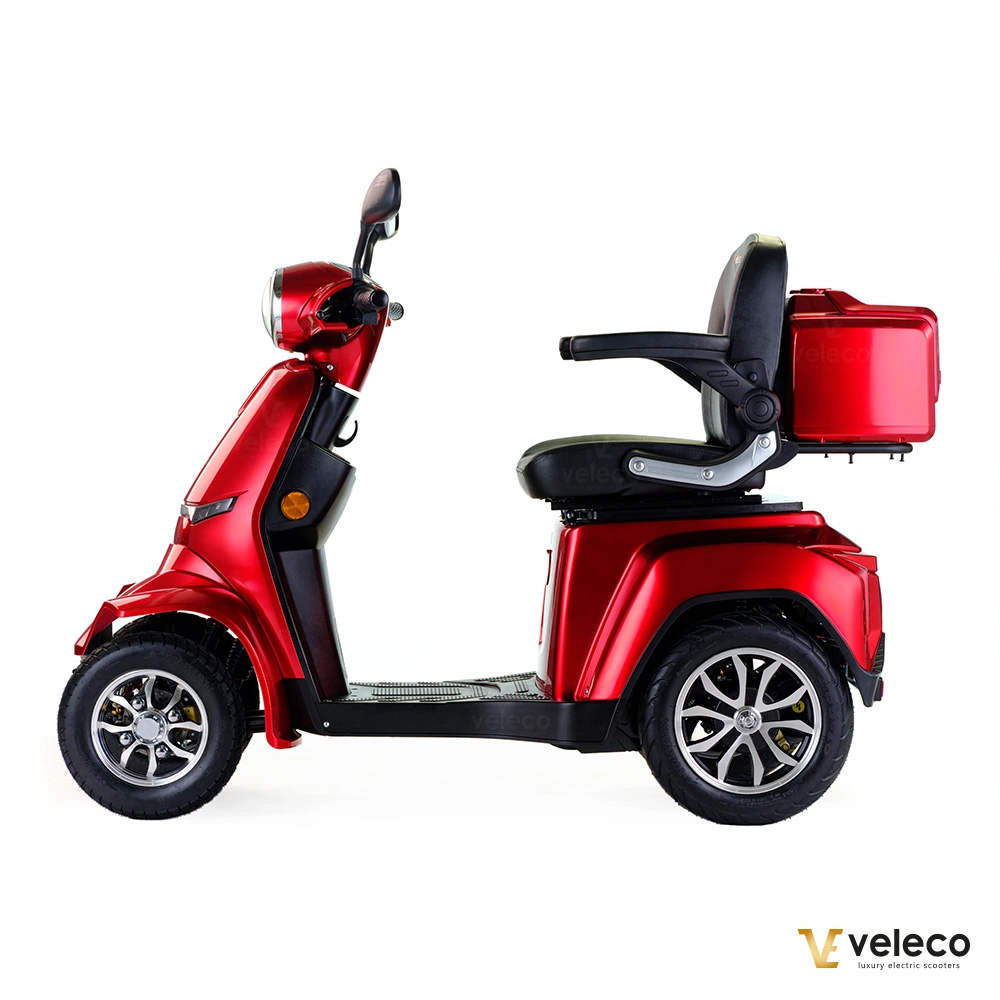Promenadscooter Bäst i Test  med Li-Ion batteri - Gravis Röd - 11