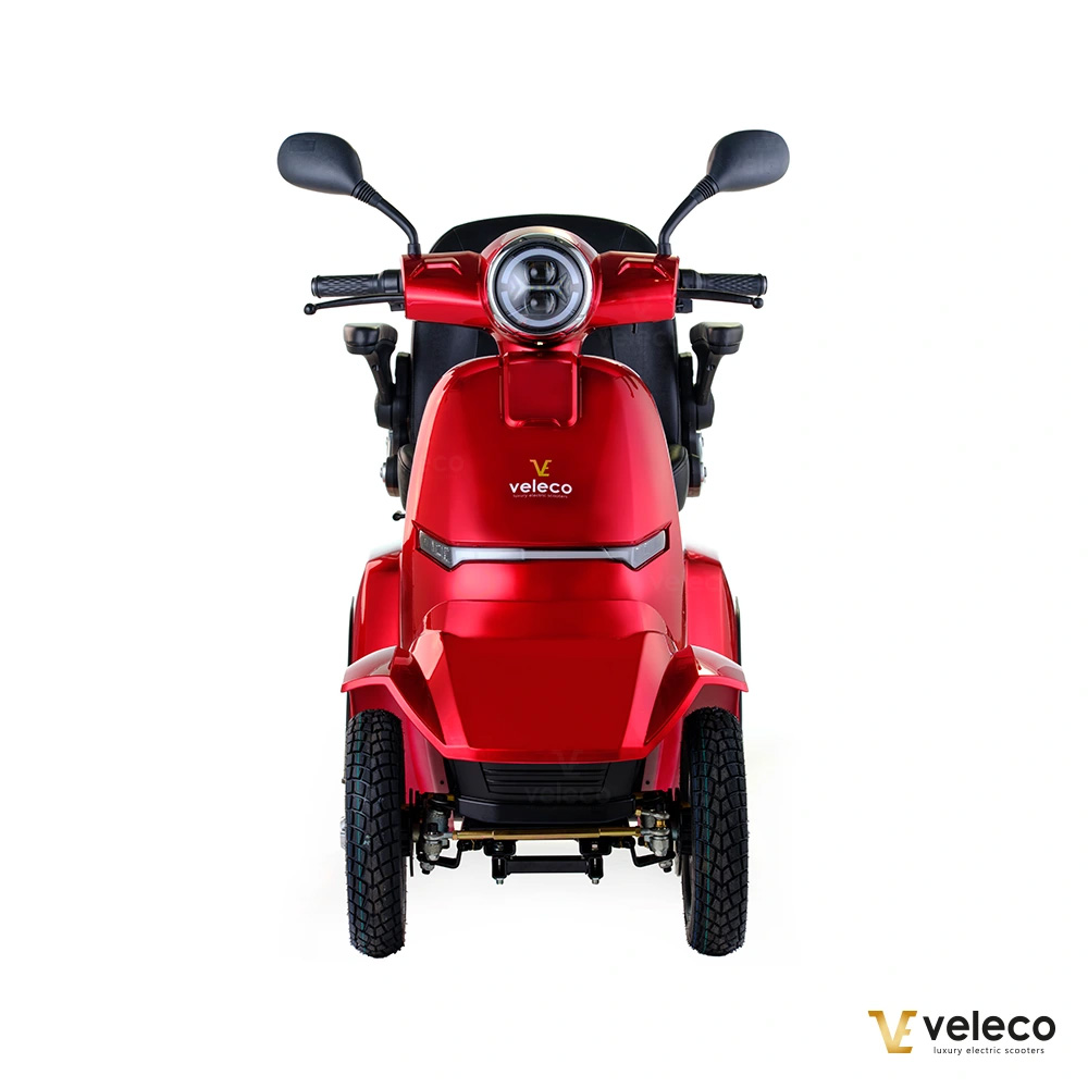 Promenadscooter Bäst i Test  med Li-Ion batteri - Gravis Röd - 4