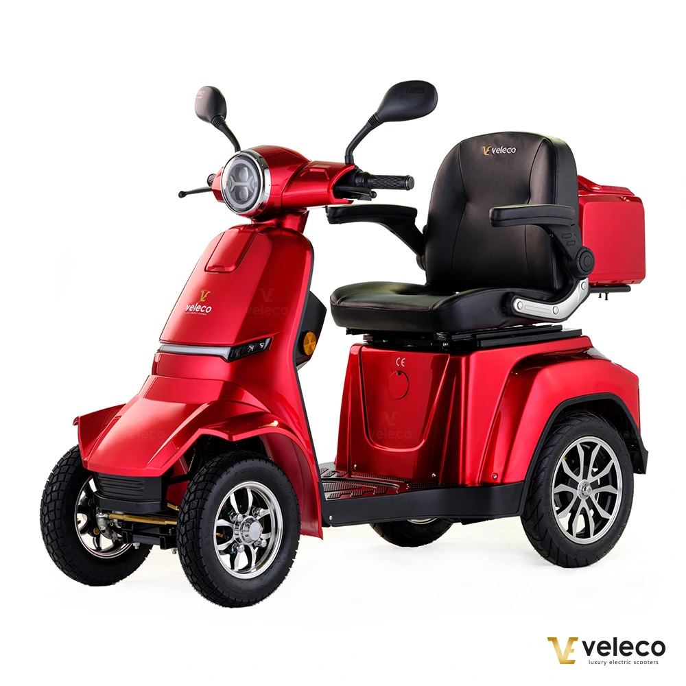 Promenadscooter Bäst i Test  med Li-Ion batteri - Gravis Röd - 2