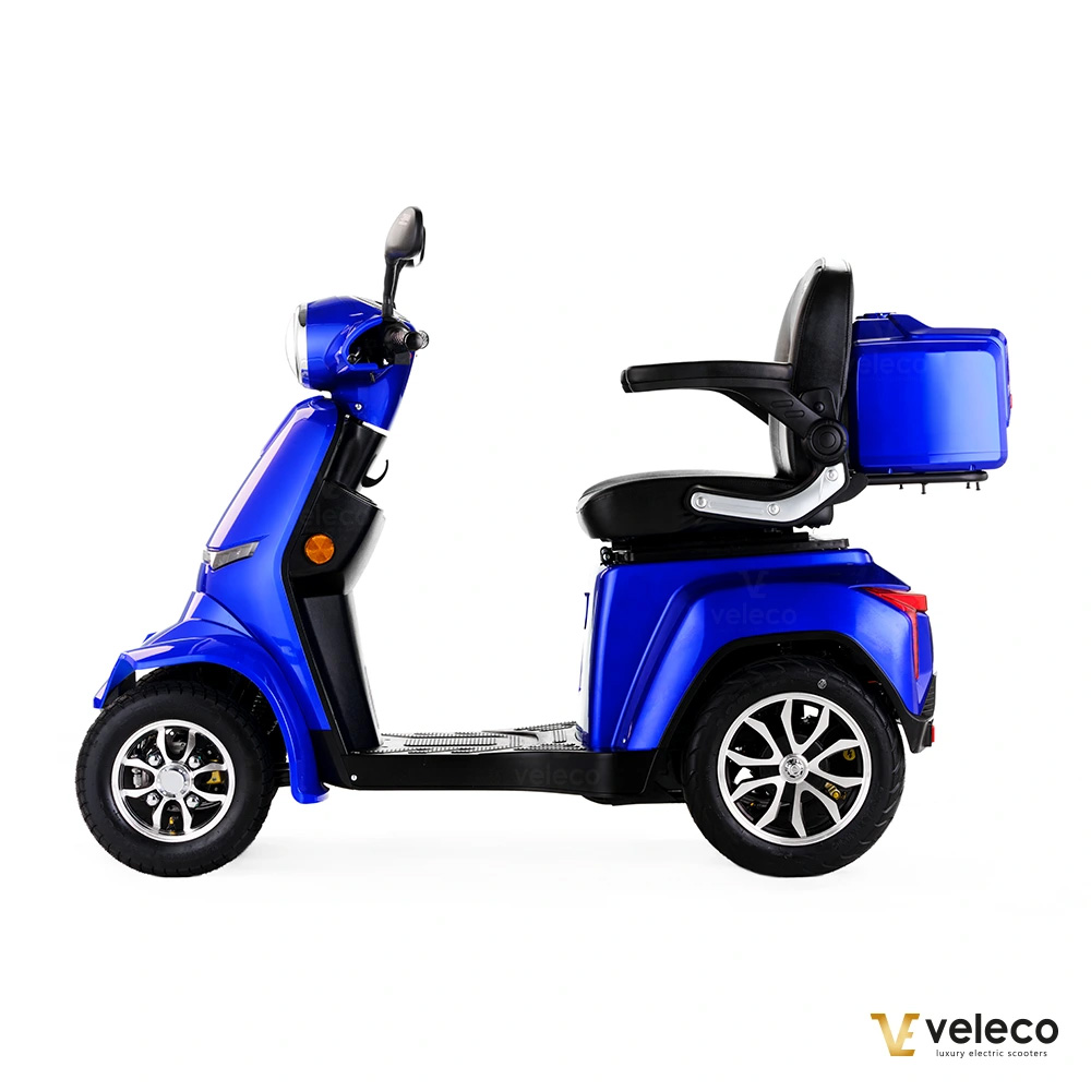 Promenadscooter Bäst i Test  med Li-Ion batteri - Gravis Röd - 14