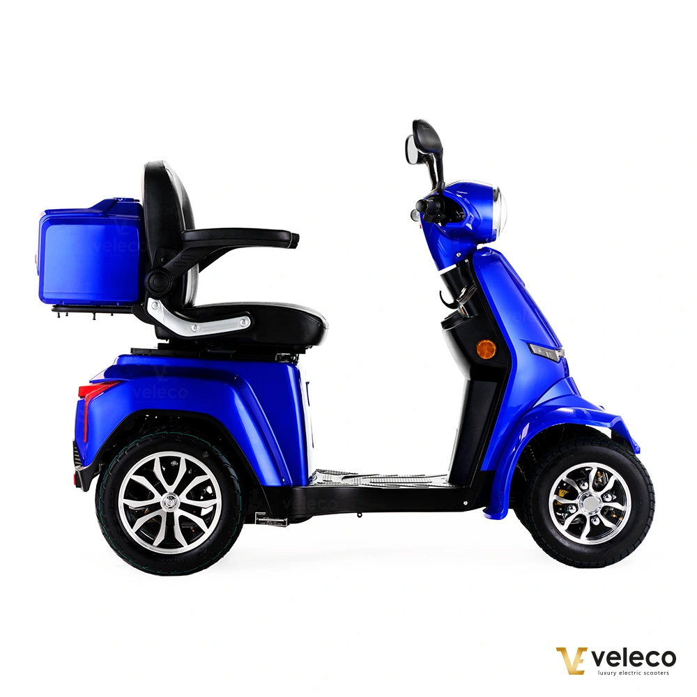 Promenadscooter Bäst i Test med Li-Ion batteri - Gravis Blå - 6