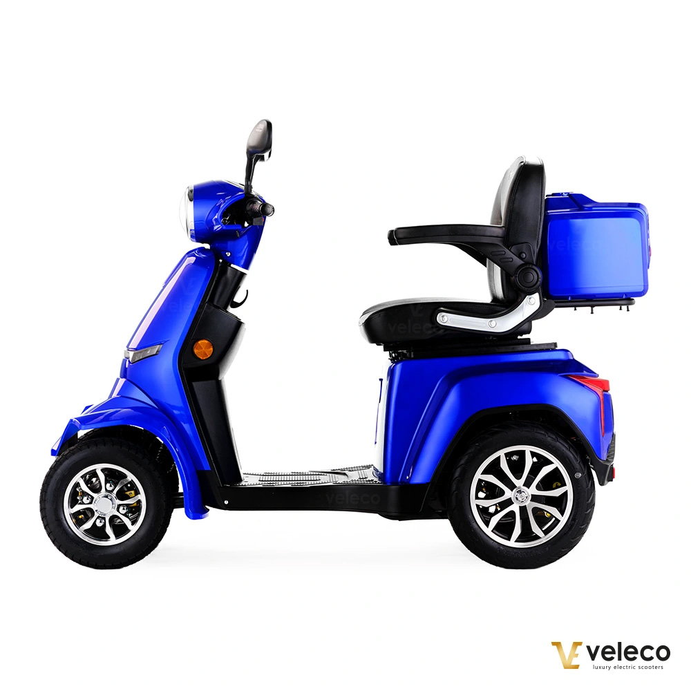Promenadscooter Bäst i Test med Li-Ion batteri - Gravis Blå - 12
