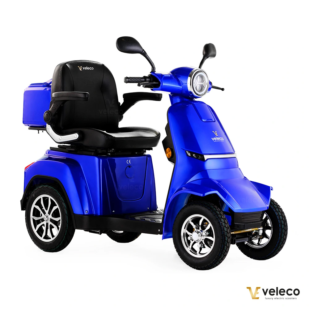 Promenadscooter Bäst i Test med Li-Ion batteri - Gravis Blå - 5