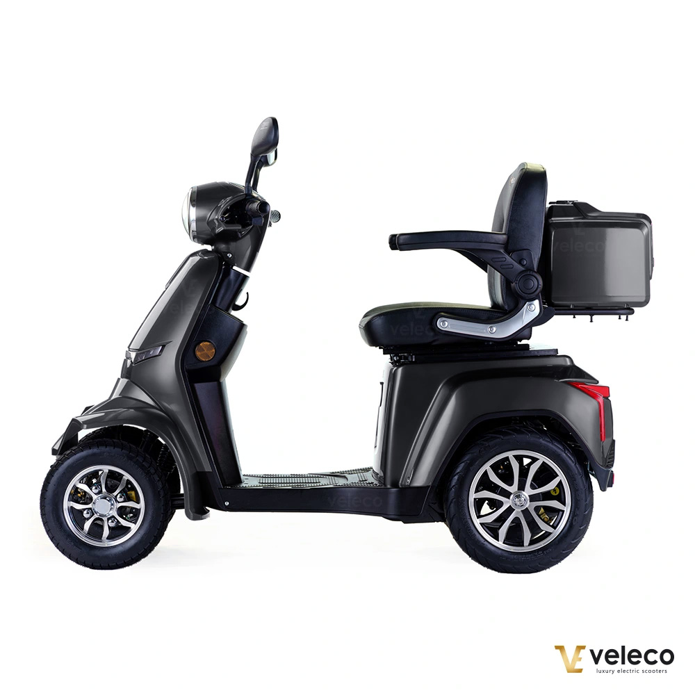 Promenadscooter Bäst i Test med Li-Ion batteri - Gravis Grå - 12