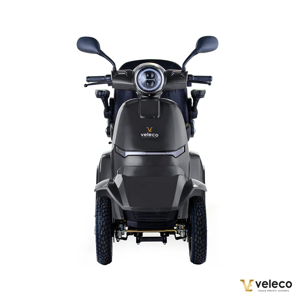 Promenadscooter Bäst i Test med Li-Ion batteri - Gravis Grå - 4