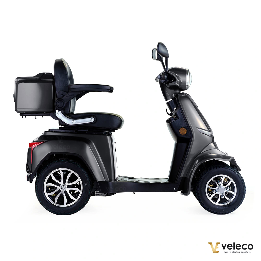 Promenadscooter Bäst i Test med Li-Ion batteri - Gravis Grå - 6