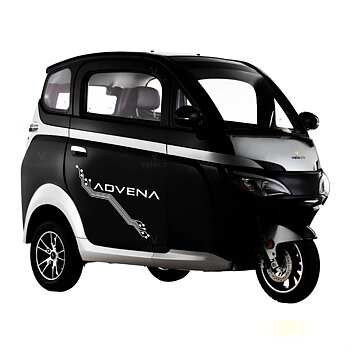 Elmopedbil Advena  svart