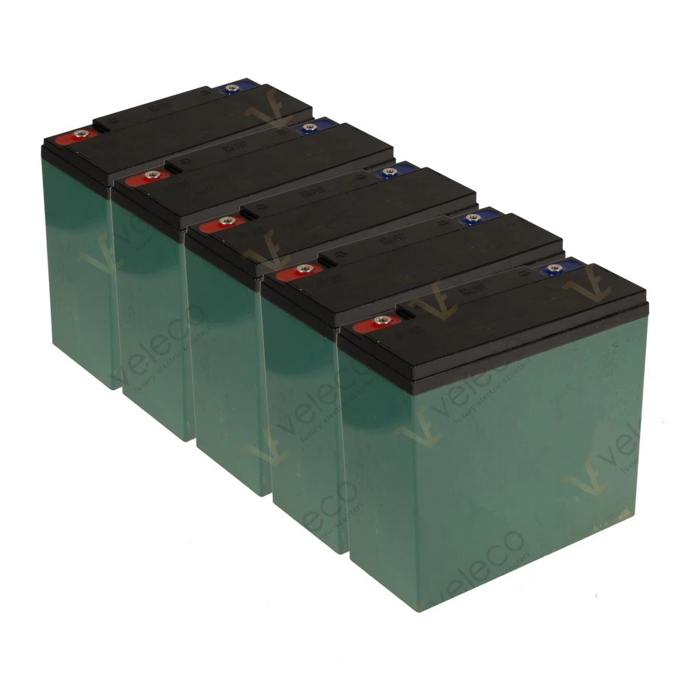 Blysyrebatteri - Faster, Cristal, Gravis, ZT63 - Pakke