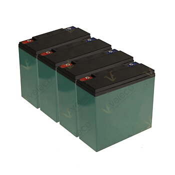 Blysyrebatteri -  Gå-scooter , Turris, Draco, ZT15 og ZT16 - Pakke