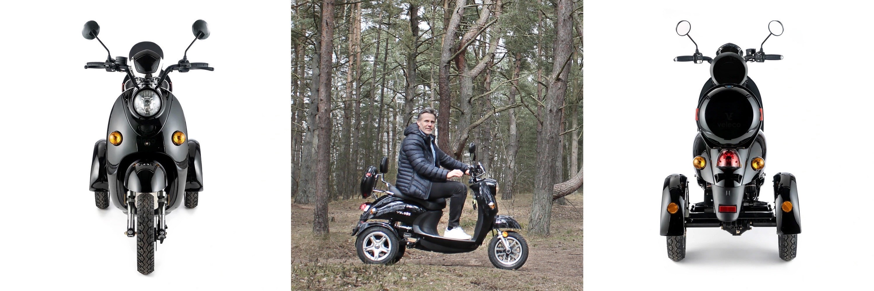 Promenadscooter för två personer ZT63 köp på Inwi Store