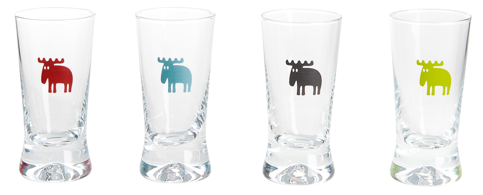 SNAPSGLAS ÄLG LIME - 2