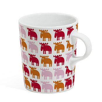 MUGG ÄLG RÖD