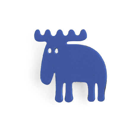 MAGNET A ÄLG BLÅ