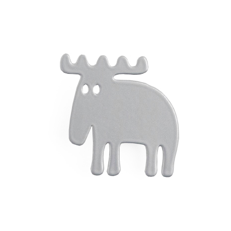 MAGNET A MOOSE SILVER