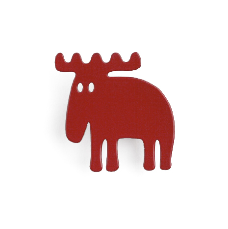 MAGNET A MOOSE RED