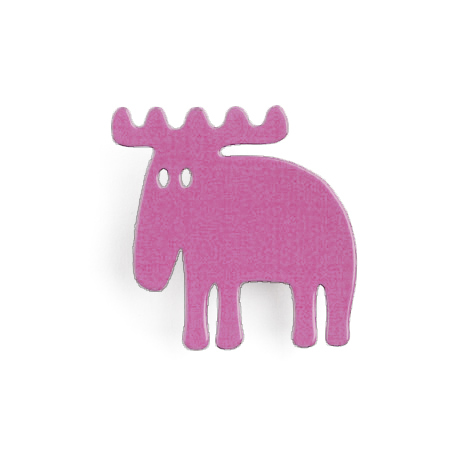 MAGNET A ÄLG ROSA