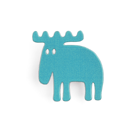 MAGNET A MOOSE TURQUOISE